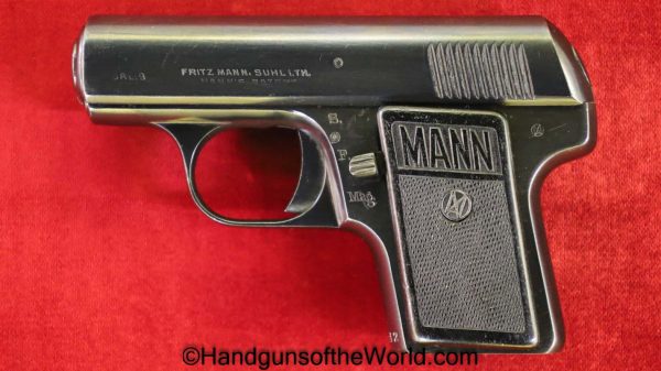Mann, Pocket, 7.65mm, .380, Consecutive Pair, Pair, Consecutive, German, Germany, Handgun, Pistol, C&R, Collectible, 32, .32, 7.65, 380, acp, auto