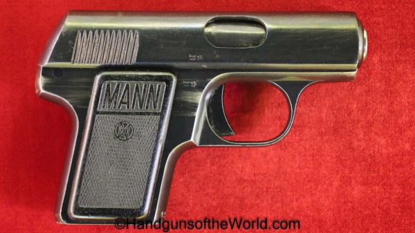 Mann, Pocket, 7.65mm, .380, Consecutive Pair, Pair, Consecutive, German, Germany, Handgun, Pistol, C&R, Collectible, 32, .32, 7.65, 380, acp, auto