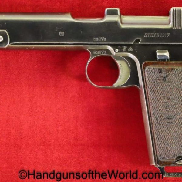 Steyr Hahn, 1911, 9mm, German, WWII, Police Conversion, Police, Conversion, Steyr, Hahn, Germany, Handgun, Pistol, C&R, Collectible, WW2, 1912, Hand gun