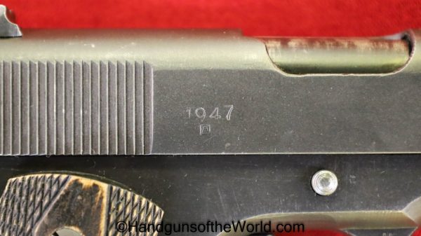 Kongsberg, 1914, .45acp, Dated, 1947, Norway, Handgun, Pistol, C&R, Collectible, 45, .45, acp, auto, Colten, Colt, Post War, Post-War
