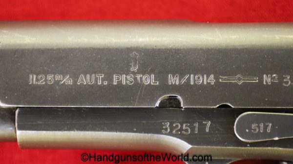 Kongsberg, 1914, .45acp, Dated, 1947, Norway, Handgun, Pistol, C&R, Collectible, 45, .45, acp, auto, Colten, Colt, Post War, Post-War