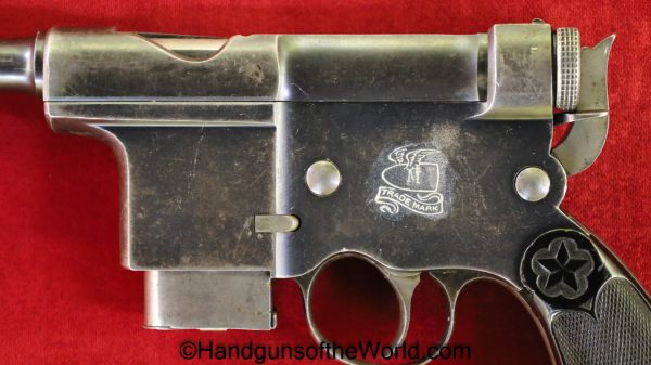 Charola, Model 1897, 7mm, with Detachable Magazine, Detachable Mag, Handgun, Pistol, C&R, Collectible, Spain, Spanish, 1897, Detachable Magazine