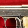 MAB, Model B, 6.35mm, Type I, Factory Nickel, Nickel, French, France, Handgun, Pistol, C&R, Collectible, VP, Vest Pocket, B, Model, Type 1, 6.35, 25, .25