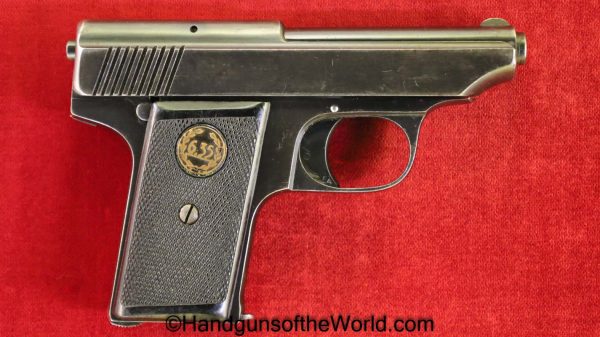 Menz, Model II, 6.35mm, 25, .25, acp, auto, 6.35, German, Germany, Handgun, Pistol, C&R, Collectible, Model 2, VP, Vest Pocket, Hand gun, Model, II, 2