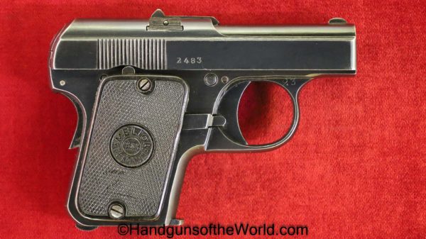 Melior, Vest Pocket, 6.35mm, Tiny, Belgian, Belgium, Handgun, Pistol, C&R, Collectible, Handgun, Pistol, C&R, Collectible, 25, .25, acp, auto, 6.35, VP