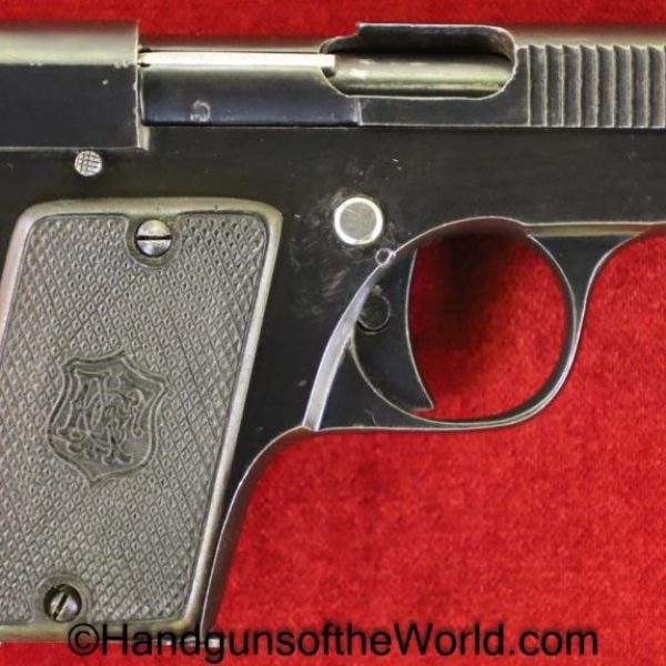 Francotte, Model 2, 6.35mm, Model, 2, II, Belgian, Belgium, Handgun, Pistol, C&R, Collectible, 6.35, 25, .25, acp, auto, VP, Vest Pocket, Hand gun