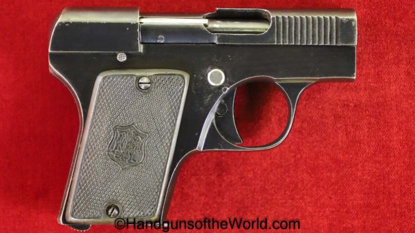 Francotte, Model 2, 6.35mm, Model, 2, II, Belgian, Belgium, Handgun, Pistol, C&R, Collectible, 6.35, 25, .25, acp, auto, VP, Vest Pocket, Hand gun