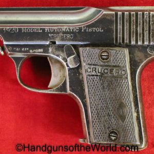 Ojanguren Y Vidosa, Crucero, Model 1920, 6.35mm, Spain, Spanish, Handgun, Pistol, C&R, Collectible, VP, Vest Pocket, 1920, 25, .25, 6.35, acp, auto