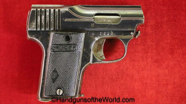 Ojanguren Y Vidosa, Crucero, Model 1920, 6.35mm, Spain, Spanish, Handgun, Pistol, C&R, Collectible, VP, Vest Pocket, 1920, 25, .25, 6.35, acp, auto