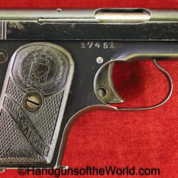 LeSteph, Vest Pocket, 6.35mm, France, French, Le Steph, Handgun, Pistol, C&R, Collectible, VP, 6.35, 25, .25, acp, auto, Hand gun, Saint Etienne