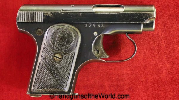 LeSteph, Vest Pocket, 6.35mm, France, French, Le Steph, Handgun, Pistol, C&R, Collectible, VP, 6.35, 25, .25, acp, auto, Hand gun, Saint Etienne