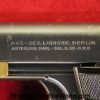 Lignose, Model 2A, 6.35mm, 1st, Variant, First, Variation, 2A, Einhand, German, Germany, Handgun, Pistol, C&R, Collectible, VP, Vest Pocket, 25, .25, acp