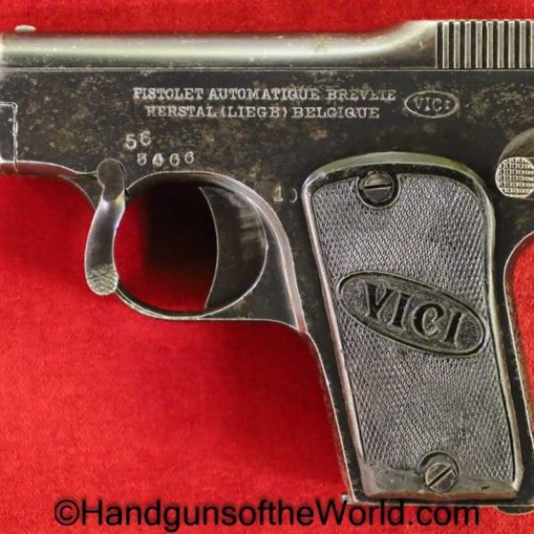 Vici, Vest Pocket, 6.35mm, Belgian, Belgium, Handgun, Pistol, C&R, Collectible, VP, Unique, Odd, Rare, Unusual, Vintage, Classic, 25, .25, acp, auto, 6.35