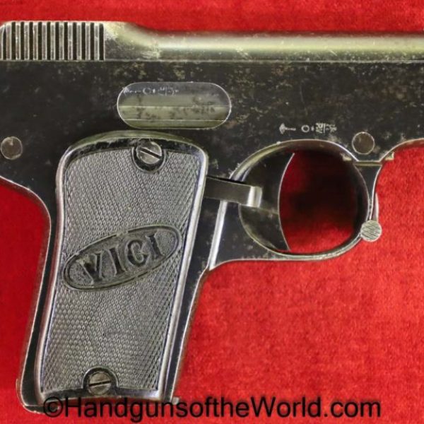 Vici, Vest Pocket, 6.35mm, Belgian, Belgium, Handgun, Pistol, C&R, Collectible, VP, Unique, Odd, Rare, Unusual, Vintage, Classic, 25, .25, acp, auto, 6.35