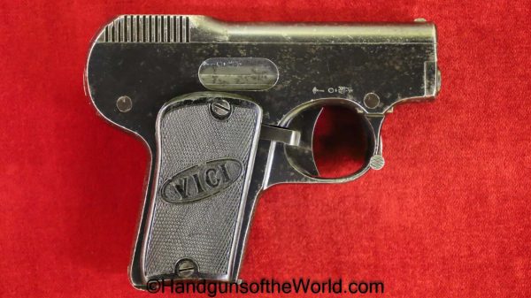 Vici, Vest Pocket, 6.35mm, Belgian, Belgium, Handgun, Pistol, C&R, Collectible, VP, Unique, Odd, Rare, Unusual, Vintage, Classic, 25, .25, acp, auto, 6.35