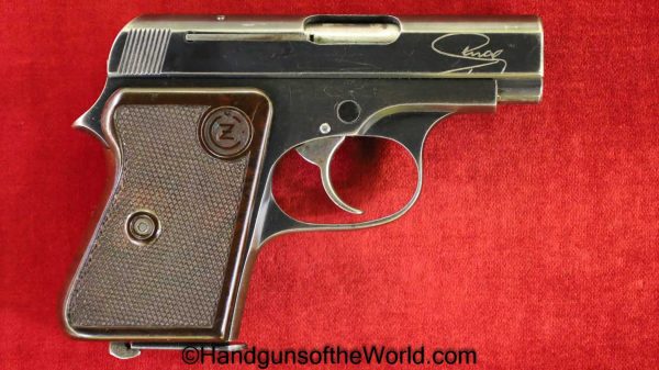 CZ-36, 6.35mm, Czech, Dated, 1942, with Safety, Czechoslovakia, Handgun, Pistol, C&R, Collectible, CZ, 36, 6.35, 25, .25, acp, auto, CZ36, CZ 36, VP