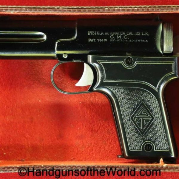 GMC, Pocket, .22lr, Argentina, Mint, in Box, Boxed, with Box, Argentine, Handgun, Pistol, C&R, Collectible, 22, .22, 22lr, Hand gun, Rare, Frommer Stop