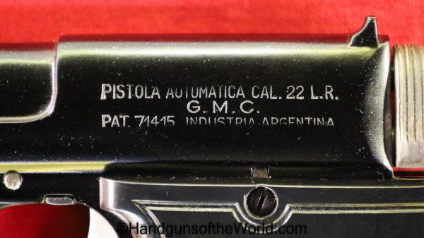 GMC, Pocket, .22lr, Argentina, Mint, in Box, Boxed, with Box, Argentine, Handgun, Pistol, C&R, Collectible, 22, .22, 22lr, Hand gun, Rare, Frommer Stop