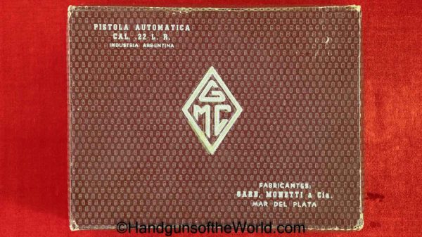 GMC, Pocket, .22lr, Argentina, Mint, in Box, Boxed, with Box, Argentine, Handgun, Pistol, C&R, Collectible, 22, .22, 22lr, Hand gun, Rare, Frommer Stop