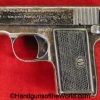 Gabilondo y Urresti, Radium, 6.35mm, Sliding Grip, Oddity, Spain, Spanish, Handgun, Pistol, C&R, Collectible, VP, Vest Pocket, 6.35, 25, .25, acp, auto