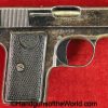 Gabilondo y Urresti, Radium, 6.35mm, Sliding Grip, Oddity, Spain, Spanish, Handgun, Pistol, C&R, Collectible, VP, Vest Pocket, 6.35, 25, .25, acp, auto
