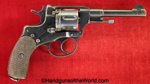 Russian, 1895, Nagant, Revolver, 7.62mm, Dated, 1941, Russia, USSR, Soviet, Soviet Union, WWII, WW2, Handgun, C&R, Collectible, 7.62, Non-Rework, Non Rework