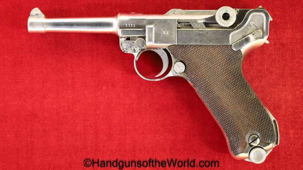 Luger, P.08, S/42, 1938, 9mm, German, Germany, Handgun, Pistol, C&R, Collectible, P08, P 08, P-08, WWII, WW2, S42, S-42, Hand gun, Vintage