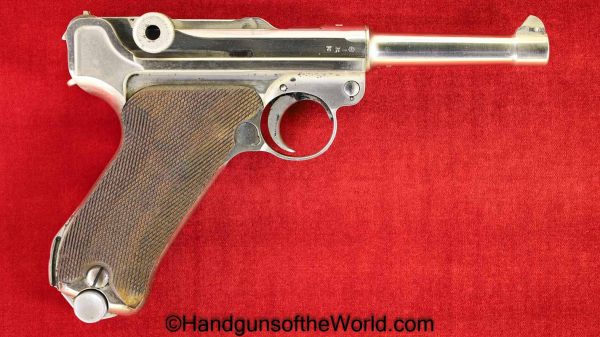 Luger, P.08, S/42, 1938, 9mm, German, Germany, Handgun, Pistol, C&R, Collectible, P08, P 08, P-08, WWII, WW2, S42, S-42, Hand gun, Vintage