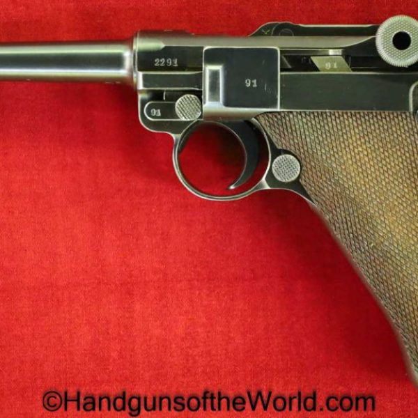 Luger, P.08, 42, 1939, 9mm, German, WWII, with Holster, with Tool, Germany, WW2, Handgun, Pistol, C&R, Collectible, P08, P 08, P-08, Mauser, 42-1939