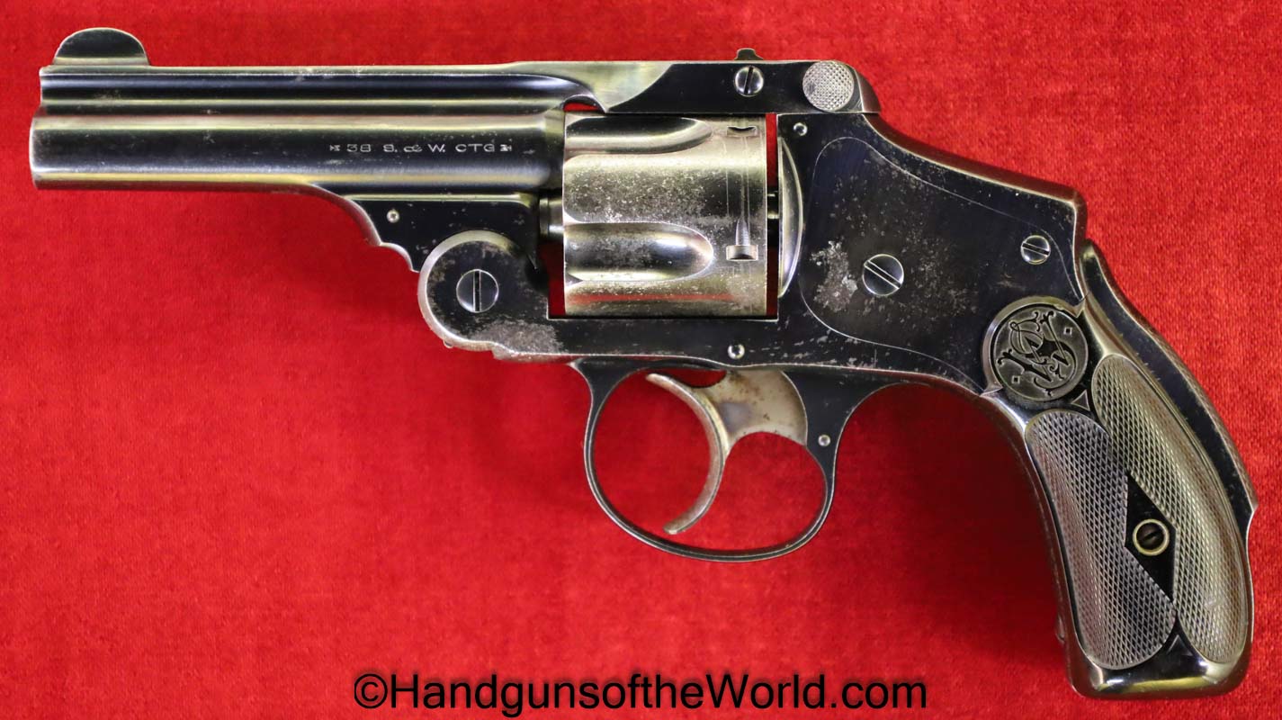 S&W, Safety Hammerless, .38, 5th, Model, Fifth, Safety, Hammerless, Handgun, Revolver, C&R, Collectible, Smokeless, Lemon Squeezer, Smith and Wesson, 38