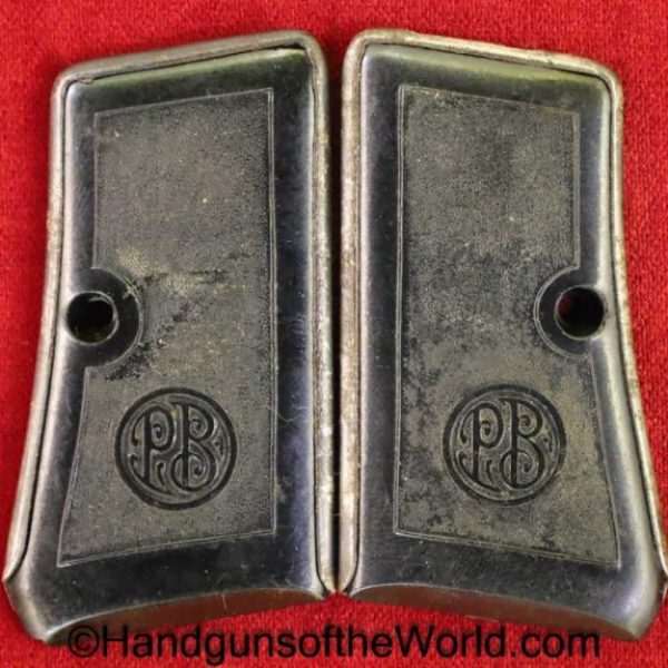 Beretta, 318, 418, Grips, Grip, Pair, Set, Original, Collectible, Handgun, Pistol, Italy, Italian, Hand gun, VP, Vest Pocket, Old, Vintage, Real