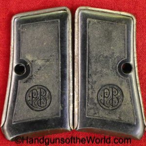 Beretta, 318, 418, Grips, Grip, Pair, Set, Original, Collectible, Handgun, Pistol, Italy, Italian, Hand gun, VP, Vest Pocket, Old, Vintage, Real