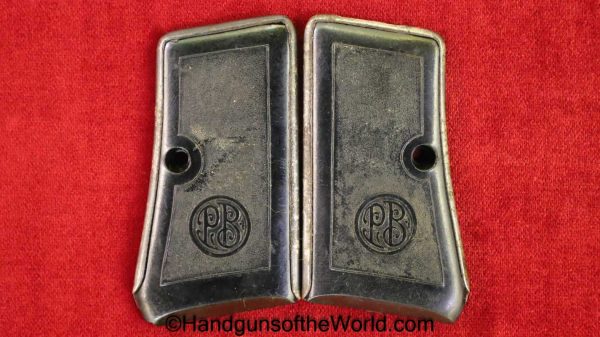 Beretta, 318, 418, Grips, Grip, Pair, Set, Original, Collectible, Handgun, Pistol, Italy, Italian, Hand gun, VP, Vest Pocket, Old, Vintage, Real