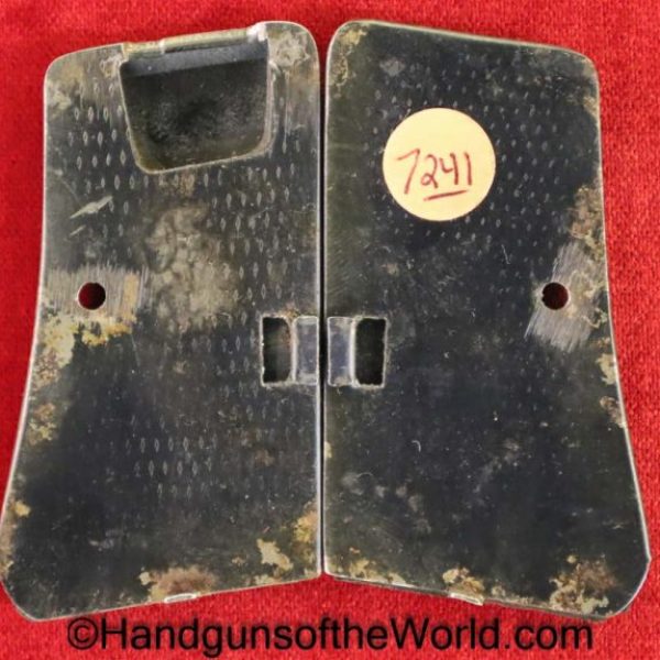 Beretta, 318, 418, Grips, Grip, Pair, Set, Original, Collectible, Handgun, Pistol, Italy, Italian, Hand gun, VP, Vest Pocket, Old, Vintage, Real