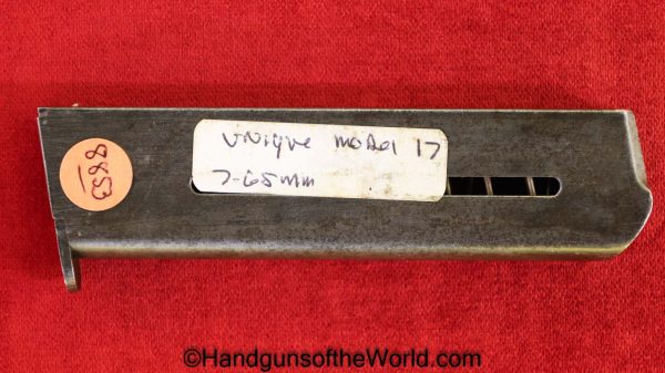 Unique, Kriegsmodell, Model 17, 7.65mm, Magazine, Clip, Mag, Original, WWII, WW2, Era, Handgun, Pistol, 7.65, 32, .32, acp, auto, Model, 17, Kriegs