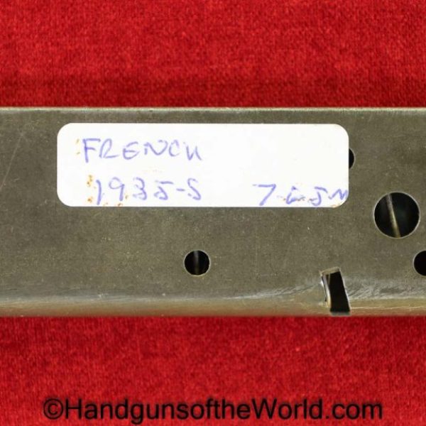 French, 1935-S, 7.65mm, Magazine-Clip, Mag, Magazine, Clip, Original, Collectible, 1935, S, -S, 1935S, France, 7.65, 32, .32, L, Long, Longue