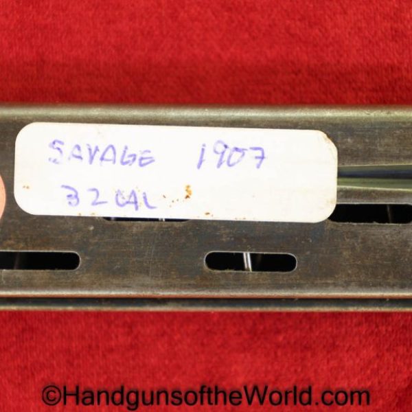 Savage, 1907, 1917, .32, Magazine, Clip, Mag, Original, Collectible, Handgun, Pistol, Americana, American, America, USA, 32, 7.65, acp, auto, 7.65mm