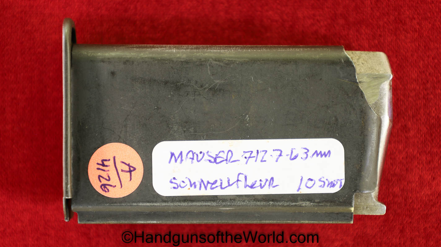 Mauser, 712, 7.63mm, Magazine-Clip, Schnellfeuer, German, Germany, 7.63, Magazine, Mag, Clip, Original, Collectible, 10, Shot, Round, Rounds