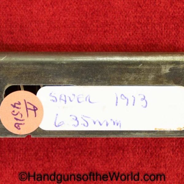 Sauer, 1913, 6.35mm, Magazine, Clip, Mag, Original, Collectible, German, Germany, Handgun, Pistol, VP, Vest Pocket, 1919, 6.35, 25, .25, acp, auto
