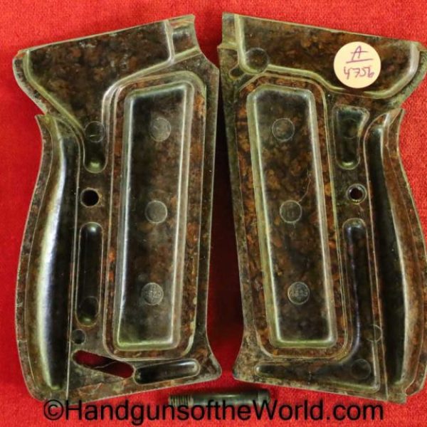 Walther, P-38, Grips, WWII, Era, WW2, German, Germany, Handgun, Pistol, P38, P 38, P.38, Original, Collectible, Hand gun, Real, Old, Vintage