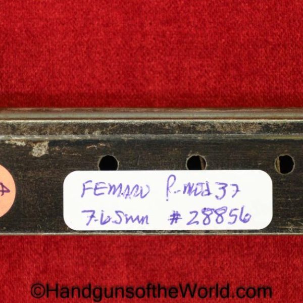 Femaru, P.Mod 37, 7.65mm, Magazine-Clip, Mag, Magazine, Clip, Original, Collectible, WWII, WW2, 28856, #28856, P, Mod, 37, 32, .32, 7.65, acp, auto