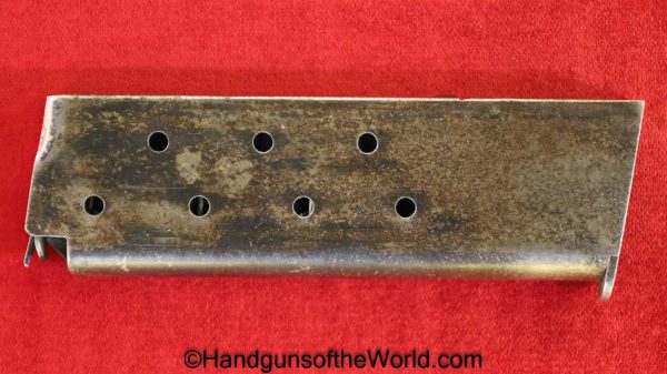 Colt, 1902, Military, .38, Magazine, Clip, Mag, Original, Collectible, Handgun, Pistol, acp, auto, 38, Americana, American, America, USA, US, Real, Vintage