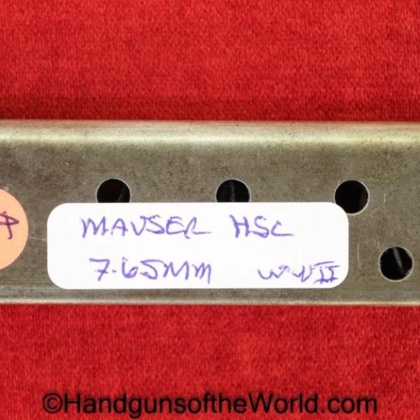 Mauser, HSc, 7.65mm, WWII, era, Magazine, Clip, Mag, Original, Collectible, WW2, Handgun, Pistol, German, Germany, Hand gun, 32, .32, acp, auto, 7.65