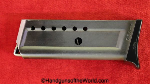 Walther, TP, 6.35mm, Magazine, Clip, Mag, Original, Collectible, Handgun, Pistol, German, Germany, 25, .25, acp, auto, 6.35, Hand gun, Real, Old