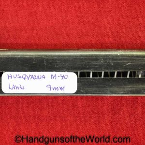 Lahti, M-40, 9mm, Magazine, Clip, Mag, Original, Collectible, M40, M.40, M 40, Sweden, Swedish, Handgun, Pistol, Hand gun, Vintage, Old, Real