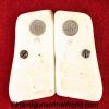 Armi Galesi, Model 503, Grips, Off white, plastic, Models, 503, 505, 506, 25, Galesi, .25, Handgun, Pistol, Original, Collectible, Grip, Pair, Set, .25, 6.35