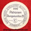 RWS, 4mm, Ammo, 4, Ammunition, Original, Collectible, German, Germany, Conversion, Sealed, Unopened, Boxed, with Box, 100, Rounds, rds, Vintage, Old