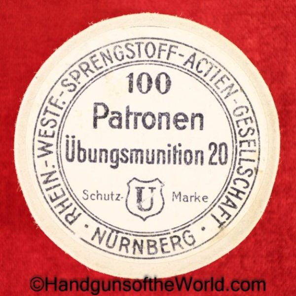 RWS, 4mm, Ammo, 4, Ammunition, Original, Collectible, German, Germany, Conversion, Sealed, Unopened, Boxed, with Box, 100, Rounds, rds, Vintage, Old