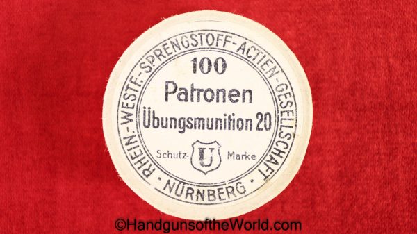 RWS, 4mm, Ammo, 4, Ammunition, Original, Collectible, German, Germany, Conversion, Sealed, Unopened, Boxed, with Box, 100, Rounds, rds, Vintage, Old