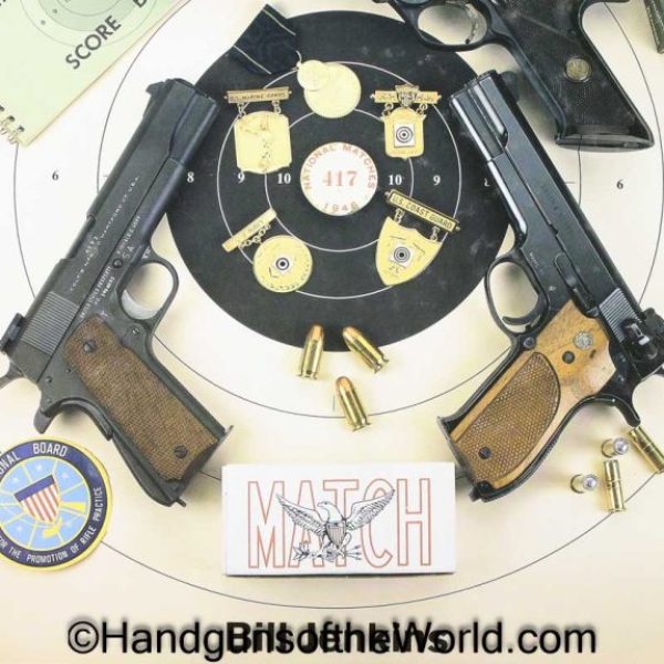 US Military Match & Marksmanship Automatic Pistols, Book, Bill Jenkins, Jenkins, Hardcover, Hard Cover, Collectible, Reference, Match, Marksmanship